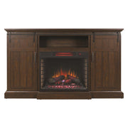 Twin-Star International Hutchinson Freestanding Electric Fireplace 28MM9954-PD01/28II300GRA