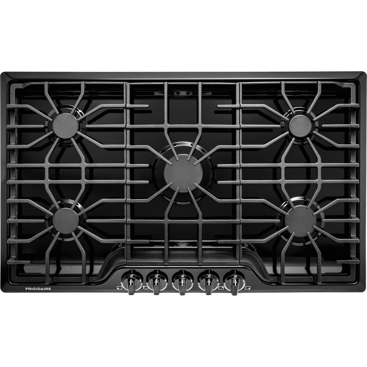 Frigidaire 36-inch Built-In Gas Cooktop FFGC3626SB