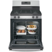 GE 30-inch Freestanding Gas Range JGB645SEKSS