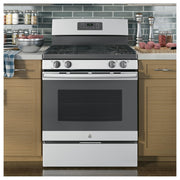GE 30-inch Freestanding Gas Range JGB645SEKSS