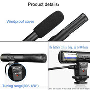 Deco Gear Universal Mini Condenser Shotgun Microphone for Digital Cameras and Camcorders