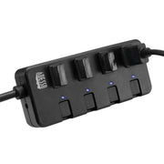 Adesso AUH-3040 4-Port USB Hub - Black