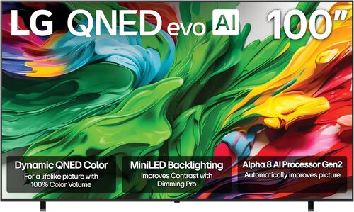 LG 100QNED85AU 100 Inches 4K Ultra HD Smart Mini LED TV With Web OS
