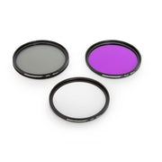 Deco Gear 58mm 3 Piece Pro Level Lens Filter Kit - UV, FLD, Polarizer - FK58MM