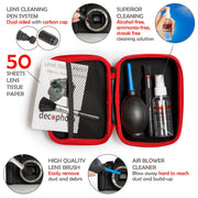 Deco Gear 52mm Lens Accessory Kit - Includes Filter Sets, Cases, & Cleaning Kit