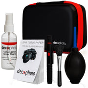 Deco Gear 52mm Lens Accessory Kit - Includes Filter Sets, Cases, & Cleaning Kit