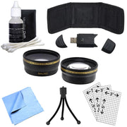 Deco Gear 52mm Lens Accessory Kit - Includes Filter Sets, Cases, & Cleaning Kit
