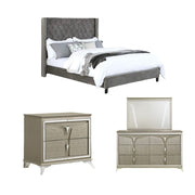 Raleigh Queen Size (4-Piece) Bedroom Set by Best Home