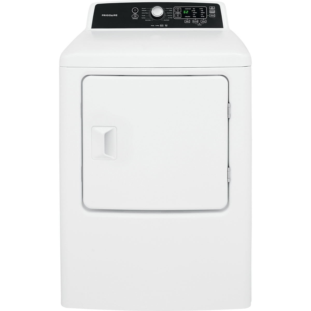 Frigidaire 6.7 cu. ft. Gas Dryer with 10 Dry Cycles FFRG4120SW