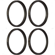 Deco Photo 49mm 4pc HD Macro Close-Up Lens Filter Set +1 +2 +4 +10 with Protective Wallet