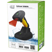Adesso NuScan 5200TR 2.4GHz RF Wireless Antimicrobial and Waterproof 2D Barcode Scanne