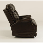Flexsteel Clive Power Leather Match Recliner 1595-50PH-375-70