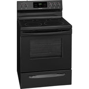 Frigidaire 30-inch Freestanding Electric Range with SpaceWise® Expandable Elements FFEF3054TB