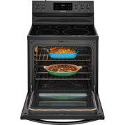 Frigidaire 30-inch Freestanding Electric Range with SpaceWise® Expandable Elements FFEF3054TB