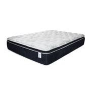 SilverRest Amelia 12" Pillow Top Mattress - White/Blue