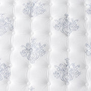 SilverRest Amelia 12" Pillow Top Mattress - White/Blue