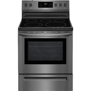 Frigidaire 30-inch Freestanding Electric Range with SpaceWise® Expandable Elements FFEF3054TD