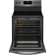 Frigidaire 30-inch Freestanding Electric Range with SpaceWise® Expandable Elements FFEF3054TD