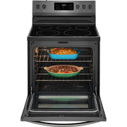 Frigidaire 30-inch Freestanding Electric Range with SpaceWise® Expandable Elements FFEF3054TD