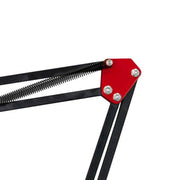 Deco Gear Adjustable Microphone Suspension Boom Scissor Arm Stand with Microphone Clip