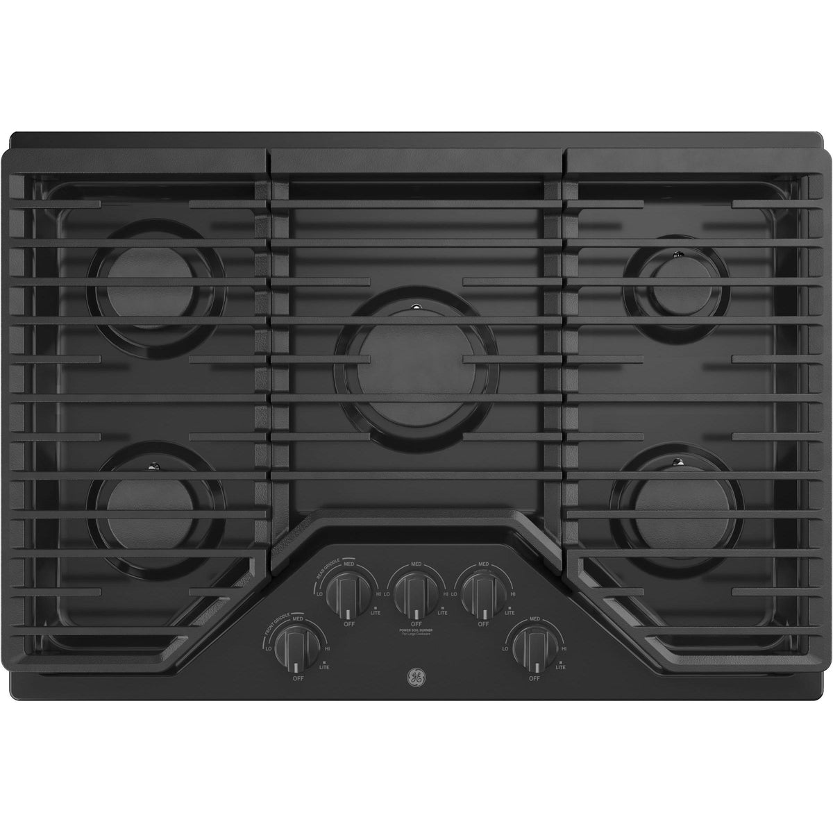 GE 30-inch Built-In gas Cooktop JGP5030DLBB