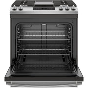 GE 30-inch Slide-In Gas Range JGSS66SELSS