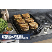 GE Profile 36-inch Built-In Gas Cooktop with MAX Burner System PGP7036SLSS