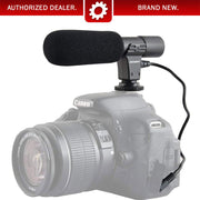 Deco Gear Universal Mini Condenser Shotgun Microphone for Digital Cameras and Camcorders