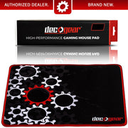 Deco Gear Medium Sized Pro Gaming Mouse Pad Water Resistant Non-Slip (11" x 14")
