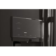 GE Profile 36-inch, 22.2 cu.ft. Counter-Depth French 3-Door Refrigerator with Water and Ice Dispensing System PYE22KBLTS
