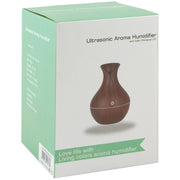 Diffuser Basics Ultrasonic Intelligent Aroma Humidifier Large Dark Wood