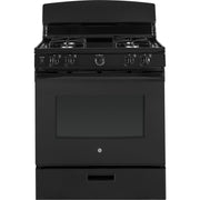 GE 30-inch Freestanding Gas Range JGBS30DEKBB