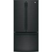 GE 33-inch, 18.6 cu. ft. Counter-Depth French-Door Refrigerator GWE19JGLBB