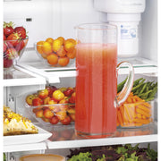 GE 33-inch, 18.6 cu. ft. Counter-Depth French-Door Refrigerator GWE19JGLBB