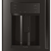 GE Profile 36-inch, 27.8 cu. ft. French 3-Door Refrigerator with Ice and Water PFE28KBLTS