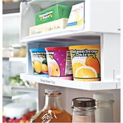 GE Profile 36-inch, 27.8 cu. ft. French 3-Door Refrigerator with Ice and Water PFE28KBLTS