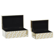 Decor Mache Glam Jewelry Organizer (Set of 2) - Gold