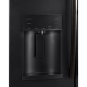 GE 36-inch, 27.8 cu.ft. Freestanding French 3-Door Refrigerator with Ice and Water Dispensing System GFE28GELDS