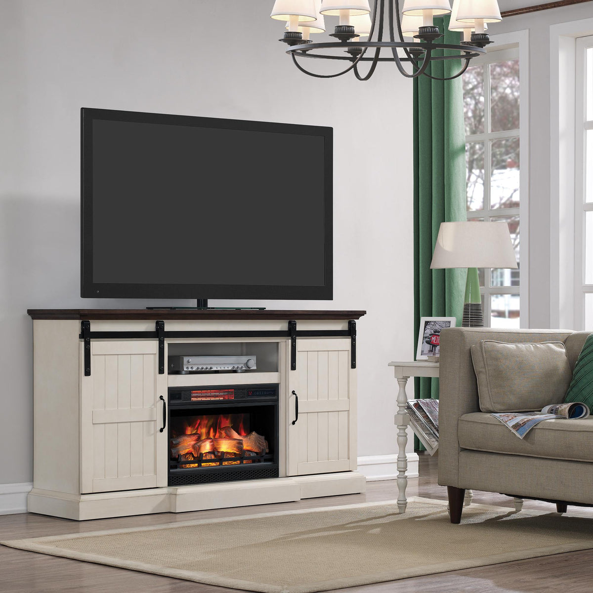 Classic Flame Hogan Freestanding Electric Fireplace 26MM90273-W476