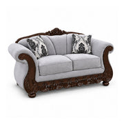 Granada Sofa and Loveseat by Arely Furniture - Gray