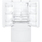 GE 33-inch, 18.6 cu. ft. Counter-Depth French-Door Refrigerator with Ice Maker GWE19JGLWW