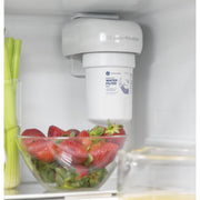 GE 33-inch, 18.6 cu. ft. Counter-Depth French-Door Refrigerator with Ice Maker GWE19JGLWW