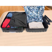 Deco Gear Travel Elite Series 3 Pc Hardside Spinner Luggage Set Black Open Box