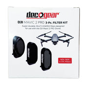 Deco Gear 3-Piece Filter Kit (CPL+ND4+ND8) for Camera on the DJI Mavic 2 Pro