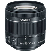 Canon T7 EOS Rebel DSLR Camera EF-S 18-55mm f/3.5-5.6 IS II + 500mm Telephoto Lens Kit