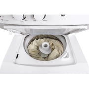 GE Stacked Washer/Dryer Gas Laundry Center GUD27GSSMWW