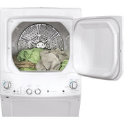 GE Stacked Washer/Dryer Gas Laundry Center GUD27GSSMWW