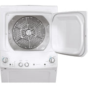 GE Stacked Washer/Dryer Electric Laundry Center GUD27ESSMWW