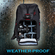 Deco Photo Camera/Drone Sling Backpack for Cameras & Accessories Fits 15-inch Laptops