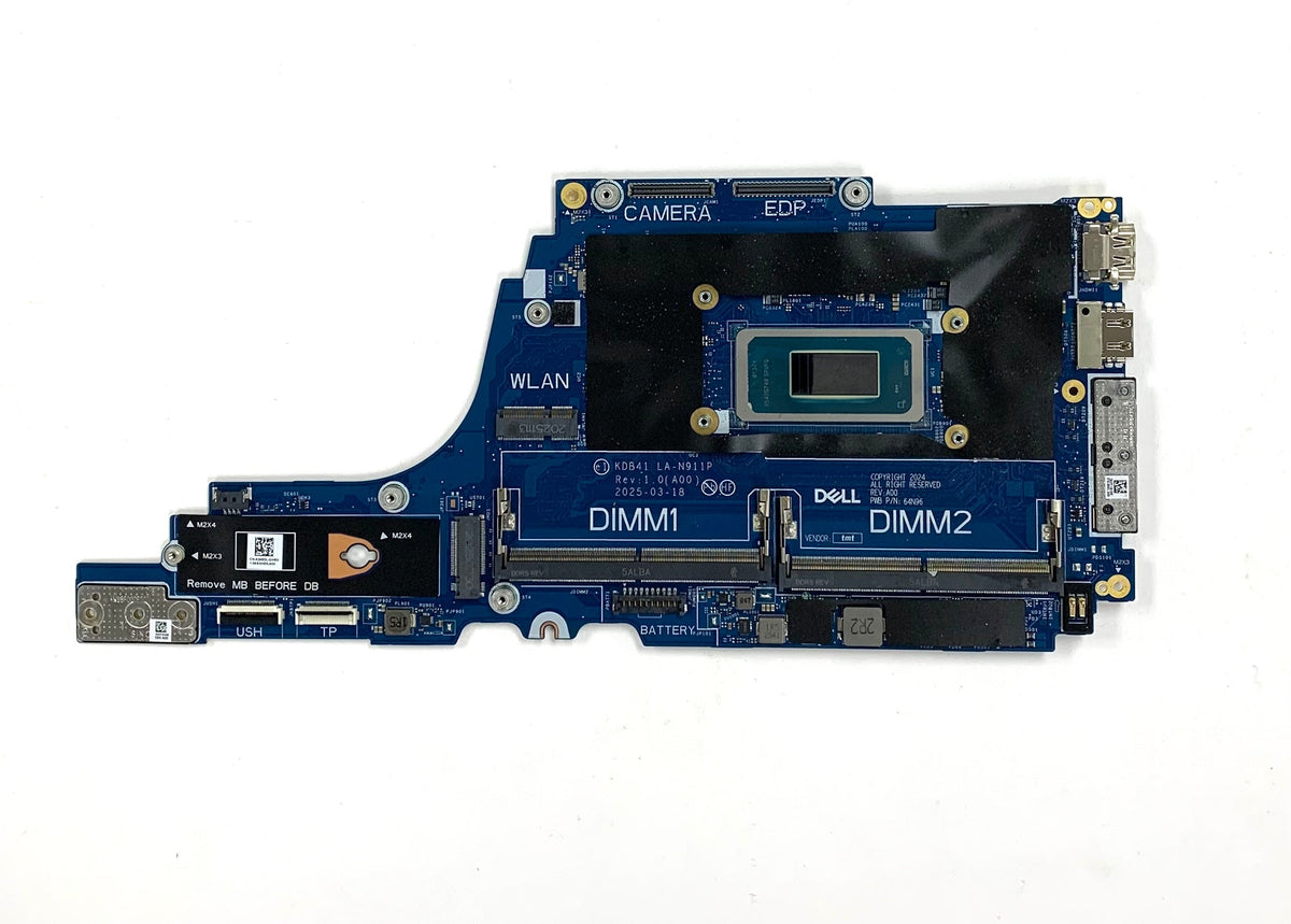 Dell 7H5TY Laptop Motherboard